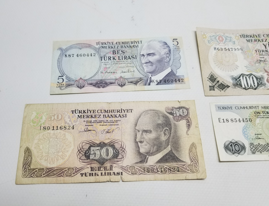 ANTİKA KAĞIT PARA LOTU