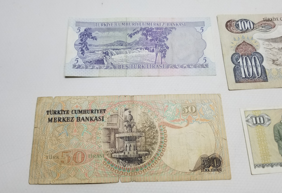 ANTİKA KAĞIT PARA LOTU