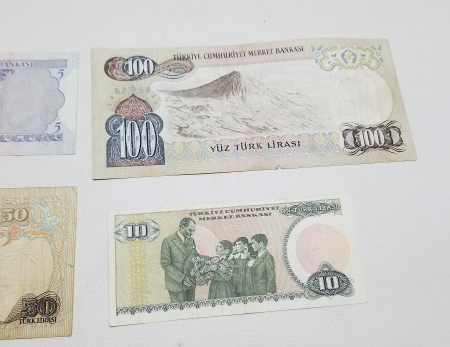 ANTİKA KAĞIT PARA LOTU