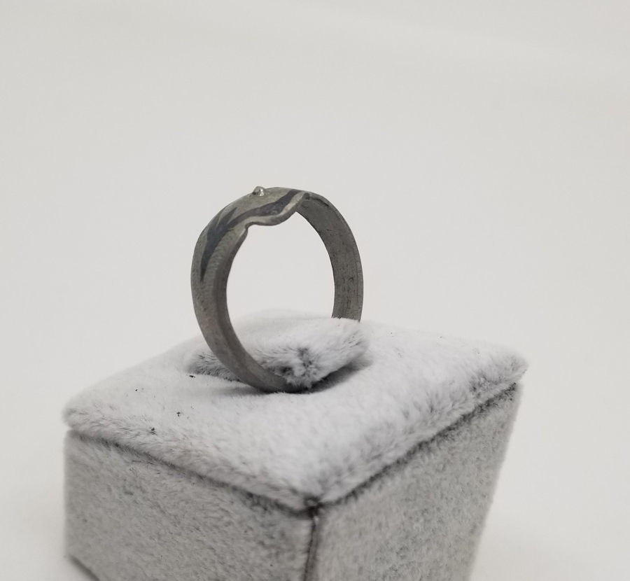 OSMANLI DÖNEMİ VAN ERMENİ USTA YAPIMI GÜMÜŞ NAZAR YÜZÜĞÜ