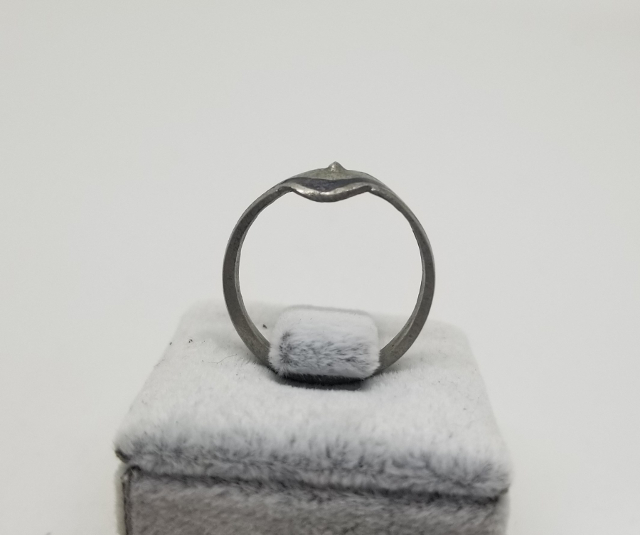 OSMANLI DÖNEMİ VAN ERMENİ USTA YAPIMI GÜMÜŞ NAZAR YÜZÜĞÜ