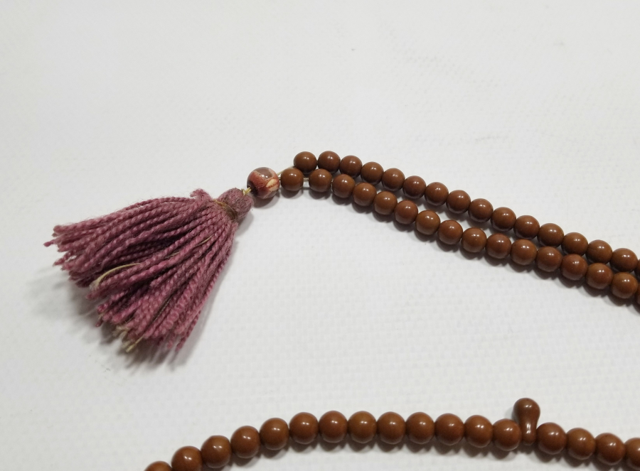 OSMANLI DÖNEMİ MERCANİ RENKTE 99LUK BEYKOZ NAMAZ TESPİHİ