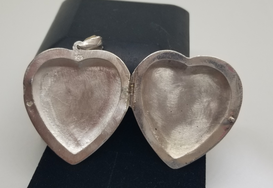 KALEM İŞÇİLİKLİ ANTİKA GÜMÜŞ KOLYE FOTOĞRAFLIK