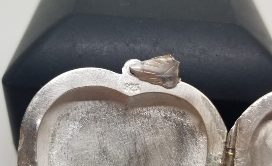 KALEM İŞÇİLİKLİ ANTİKA GÜMÜŞ KOLYE FOTOĞRAFLIK