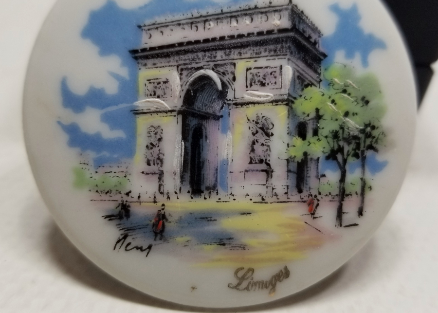 İSTANBUL ÜNİVERSİTESİ GİRİŞİ GÖRSELLİ SANATÇI İMZALI ÖZEL YAPIM LİMOGES DUVAR TABAĞI