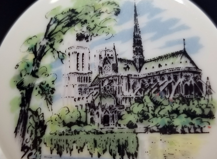 ANTİKA PORSELEN LİMOGES DUVAR TABAĞI