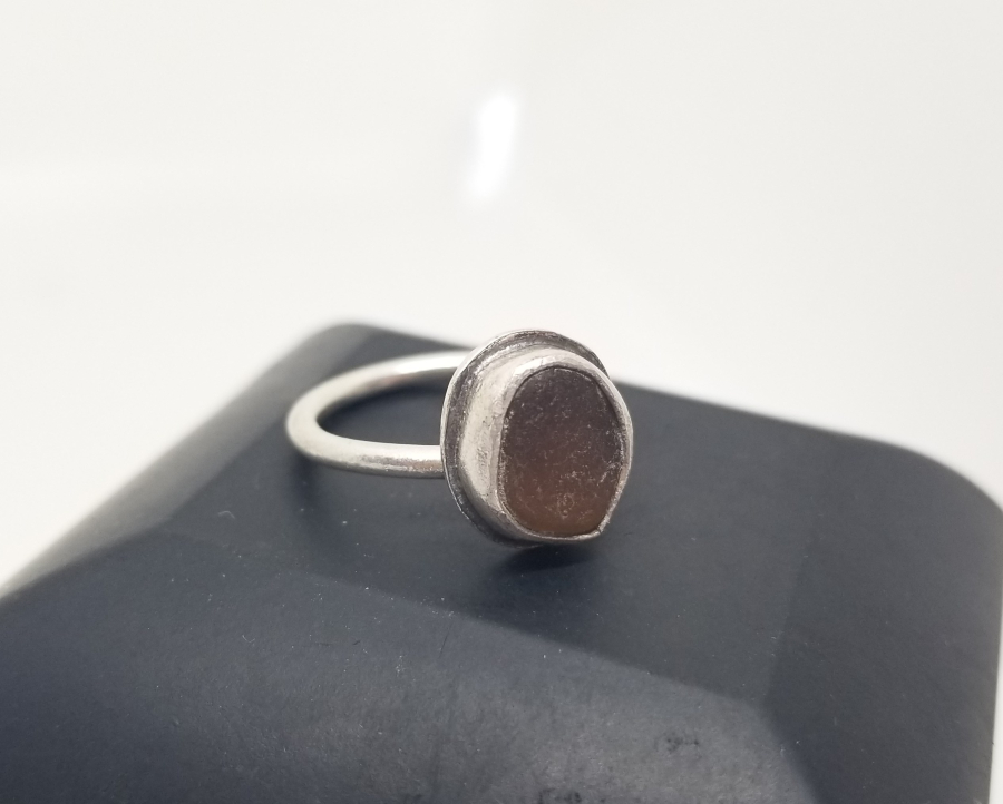 AKİK TAŞLI EL YAPIMI TÜRKMEN YÜZÜK