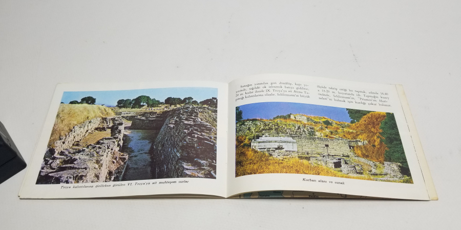 TROYA ANTİK KENTİ ANTİKA EL BROŞÜRÜ