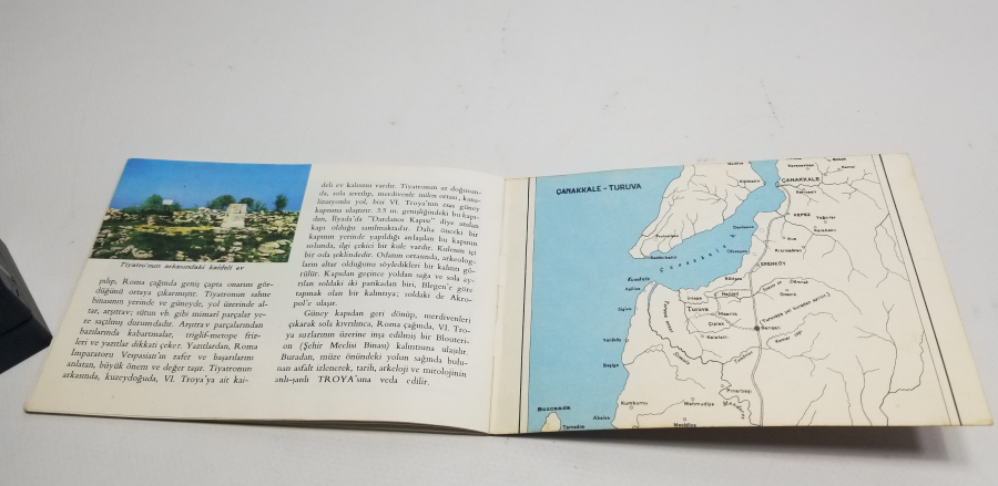 TROYA ANTİK KENTİ ANTİKA EL BROŞÜRÜ