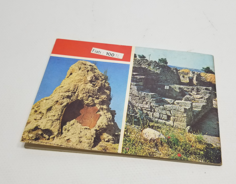 TROYA ANTİK KENTİ ANTİKA EL BROŞÜRÜ