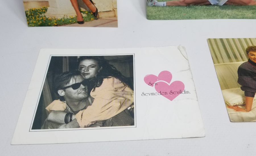 5 ADET ANTİKA ÜNLÜLER KARTPOSTALI