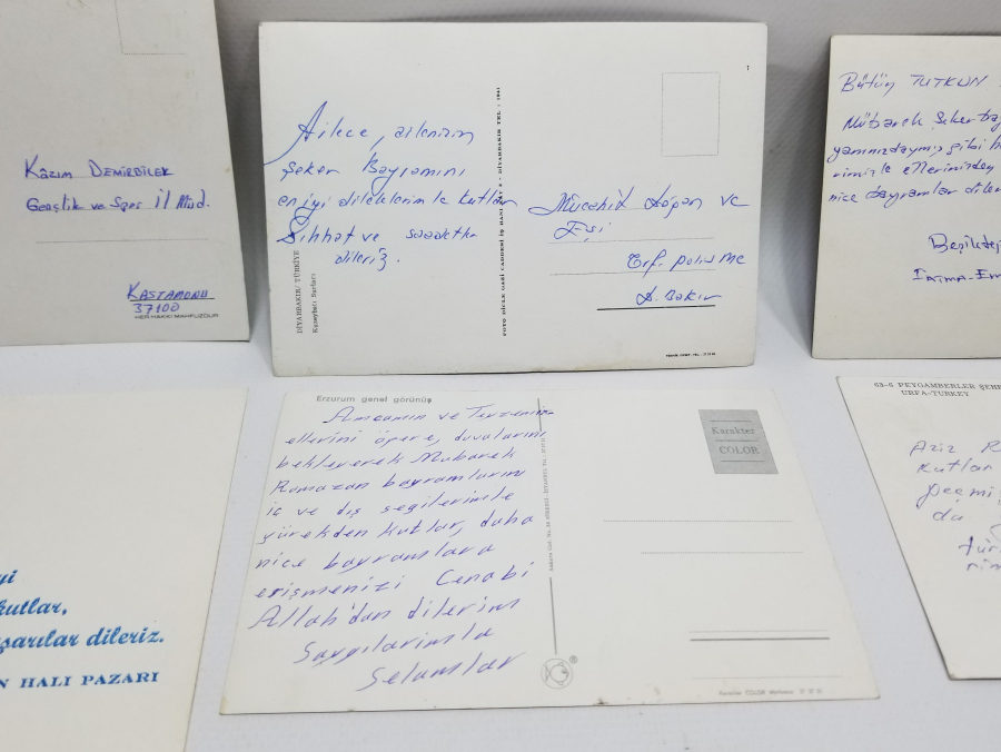 5 ADET ANTİKA ŞEHİR KARTPOSTALI