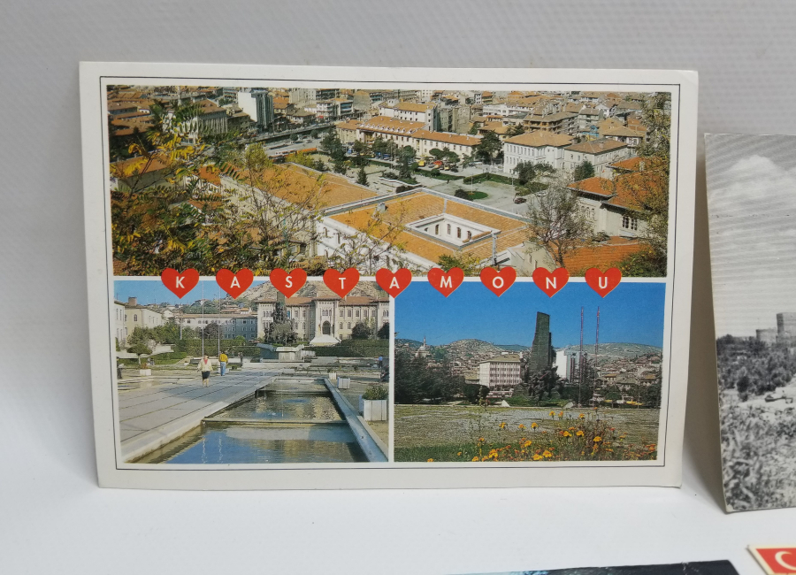 5 ADET ANTİKA ŞEHİR KARTPOSTALI