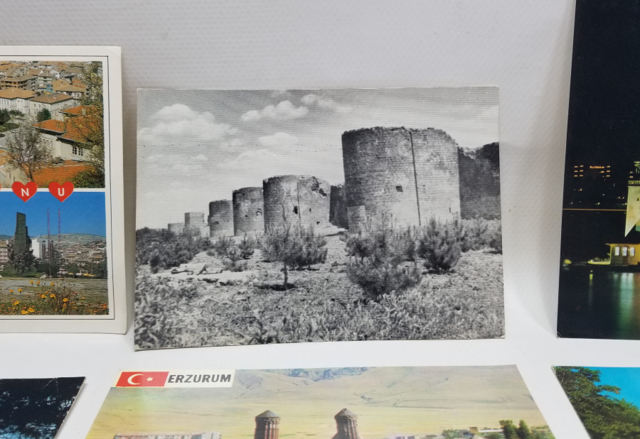 5 ADET ANTİKA ŞEHİR KARTPOSTALI