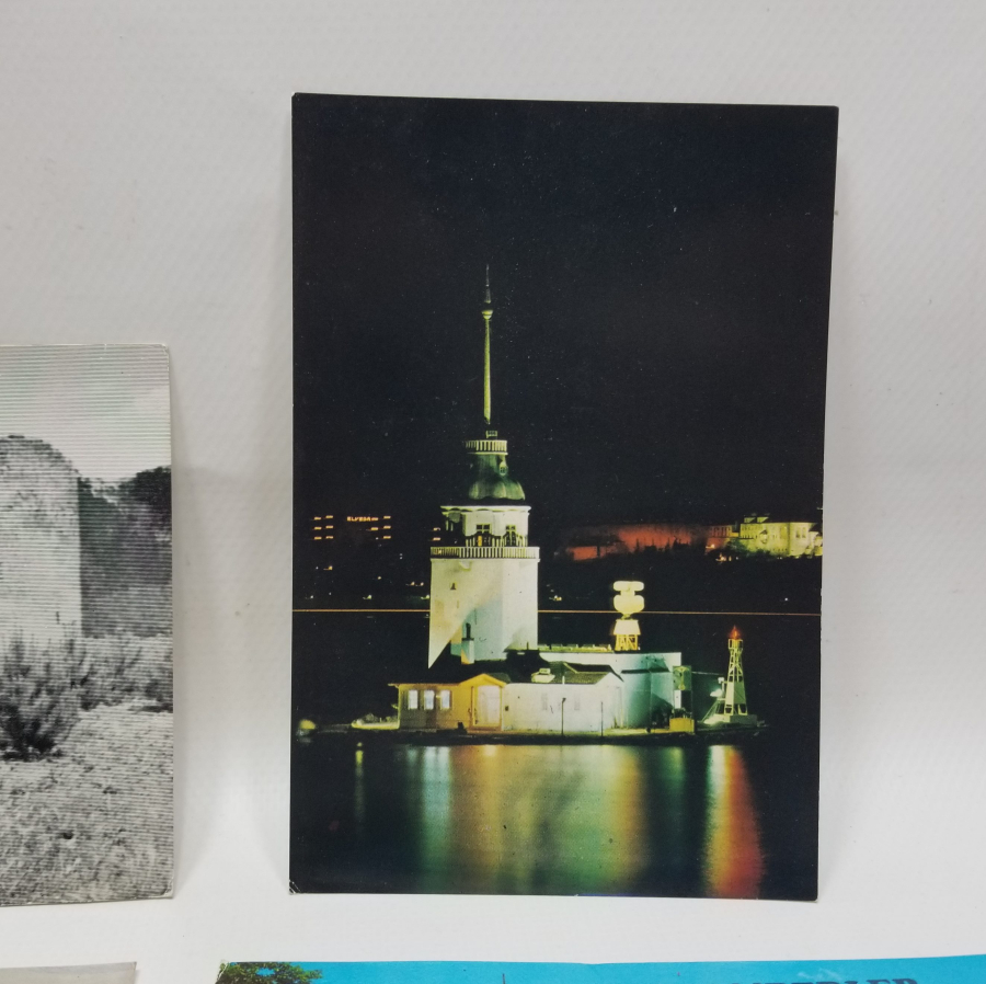 5 ADET ANTİKA ŞEHİR KARTPOSTALI