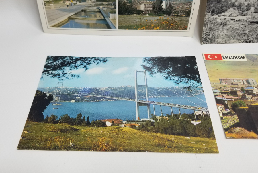5 ADET ANTİKA ŞEHİR KARTPOSTALI