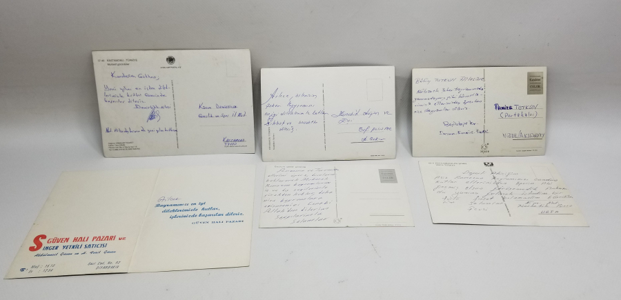 5 ADET ANTİKA ŞEHİR KARTPOSTALI