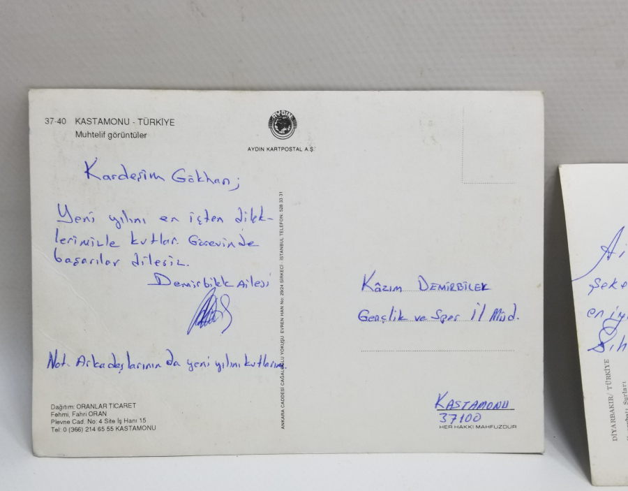 5 ADET ANTİKA ŞEHİR KARTPOSTALI