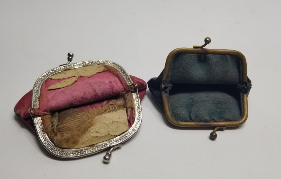 OSMANLI DÖNEMİ İKİ ADET NADİR DERİ CÜZDAN