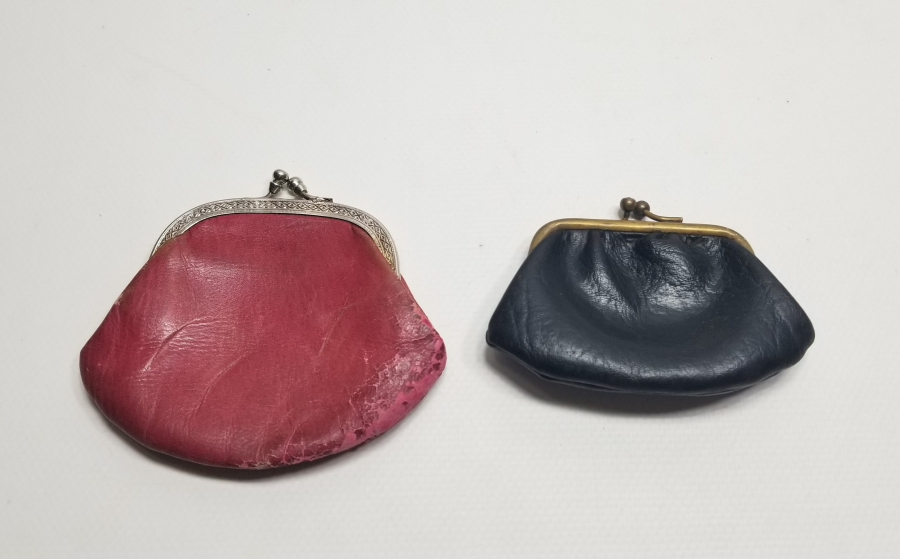 OSMANLI DÖNEMİ İKİ ADET NADİR DERİ CÜZDAN