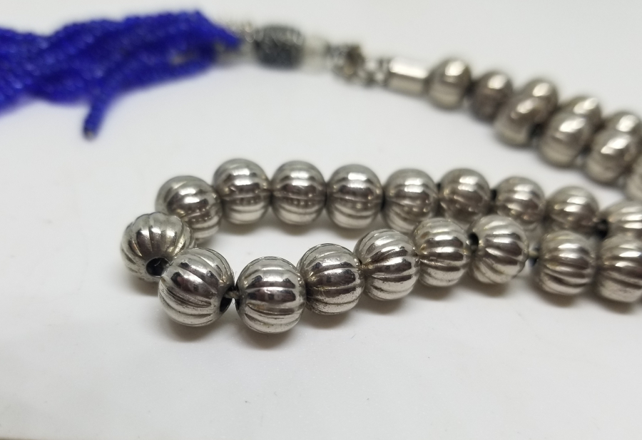 GÜMÜŞ KAPLAMA 33LÜ TESPİH