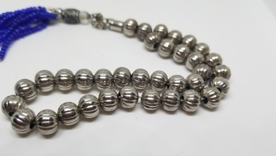 GÜMÜŞ KAPLAMA 33LÜ TESPİH