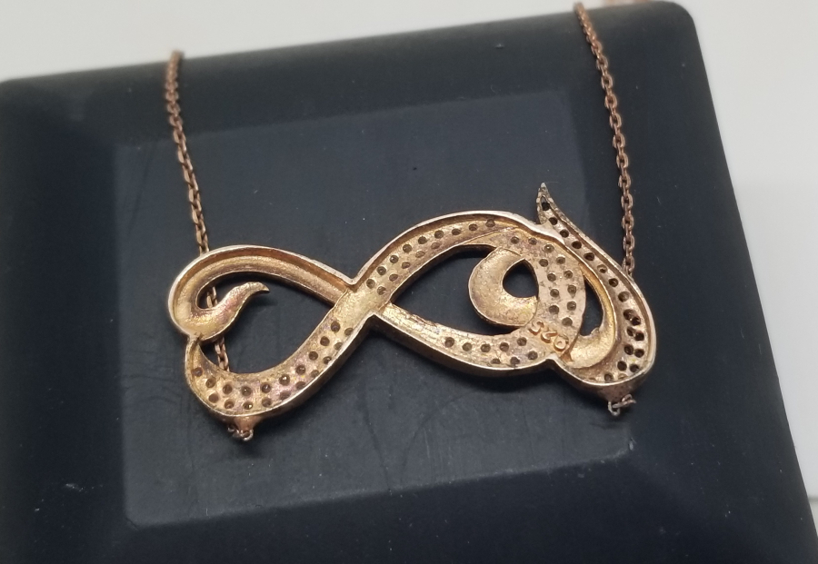 MARGAZİT VE GRANAT TAŞLI GÜMÜŞ KOLYE