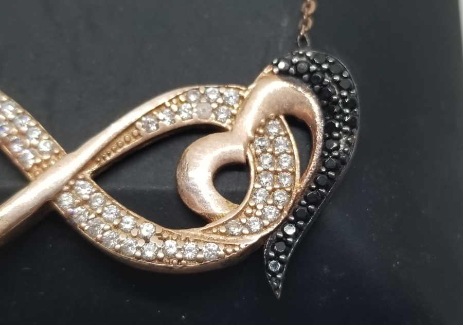 MARGAZİT VE GRANAT TAŞLI GÜMÜŞ KOLYE