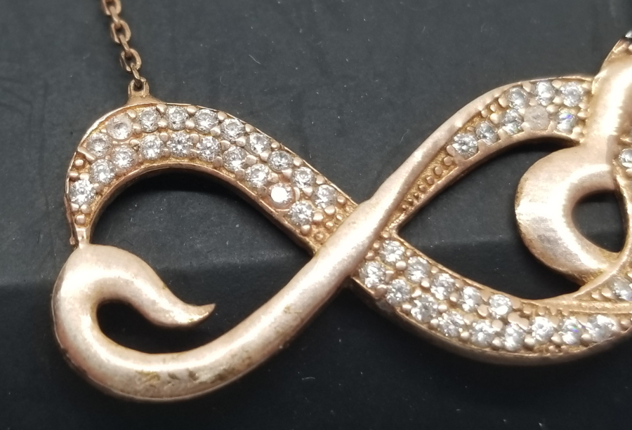 MARGAZİT VE GRANAT TAŞLI GÜMÜŞ KOLYE