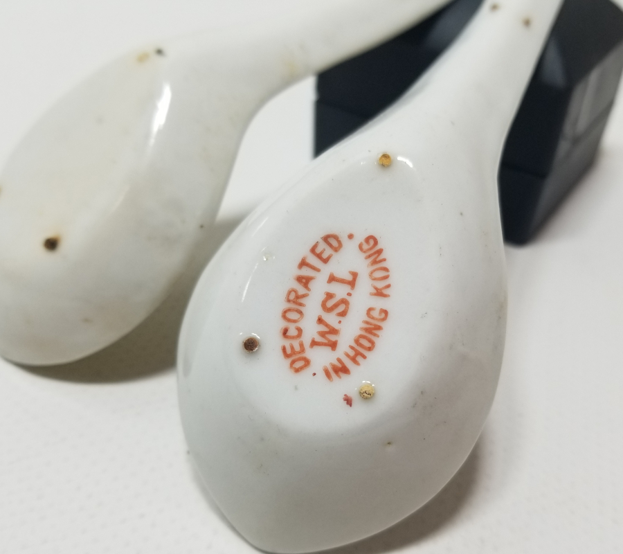 UZAKDOĞU YAPIMI 2 ADET PORSELEN KAŞIK