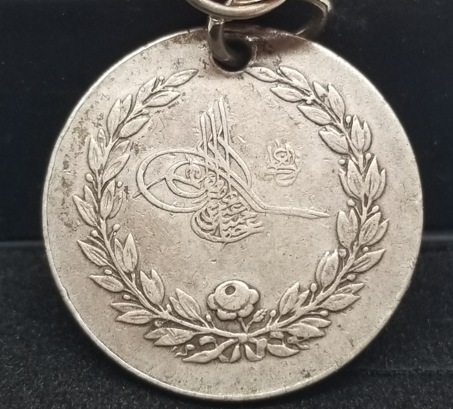 OSMANLI DÖNEMİ GÜMÜŞ YUNAN HARBİ MADALYASI