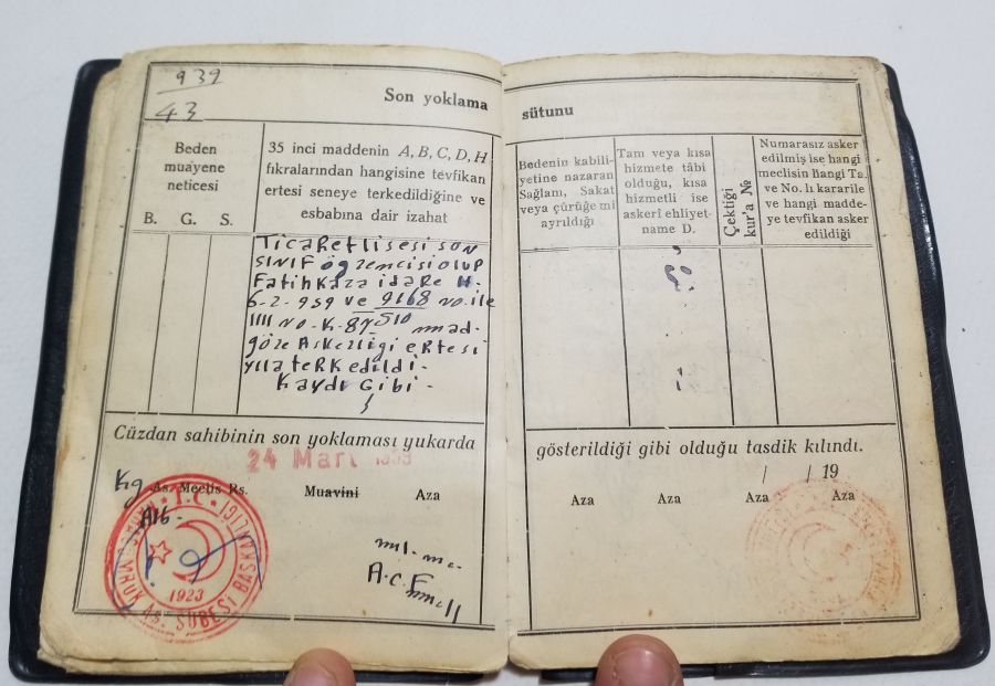 ANTİKA NÜFUS HÜVİYET CÜZDANI