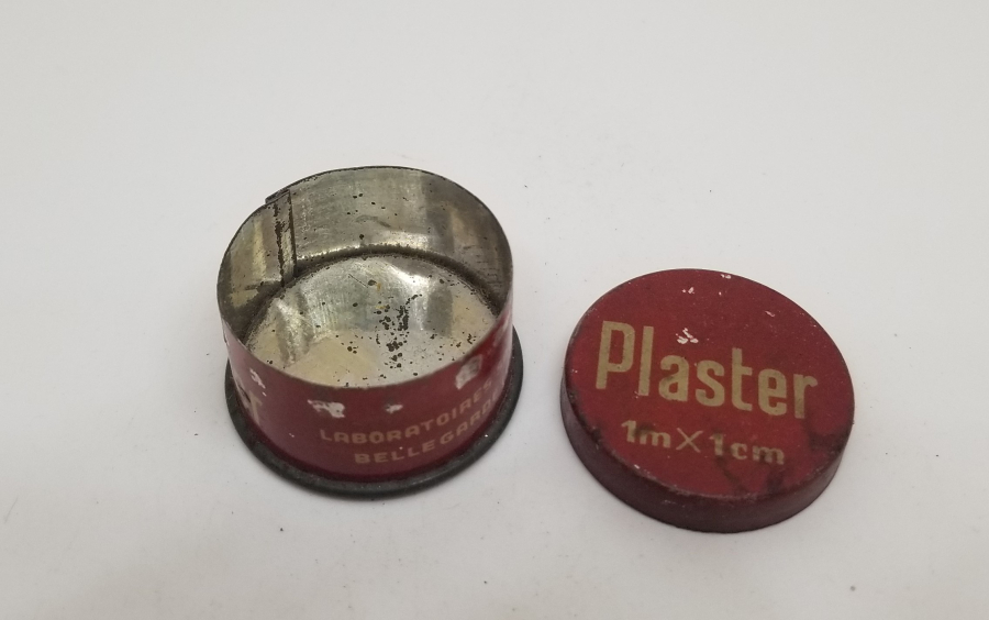 ANTİKA METAL İLAÇ KUTUSU