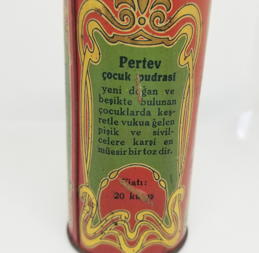 ANTİKA PERTEV PUDRA KUTUSU