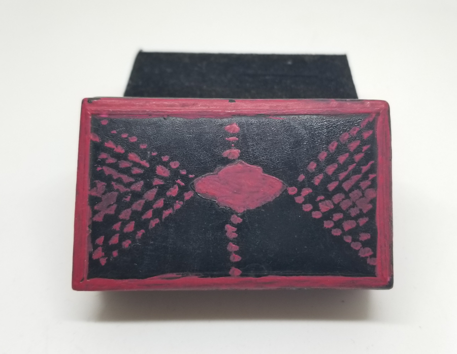 OSMANLI DÖNEMİ PAPİER MACHE TÜTÜN TABAKASI