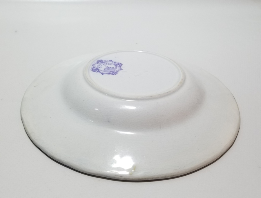 OSMANLI DÖNEMİ ORYANTALİST PORSELEN TABAK