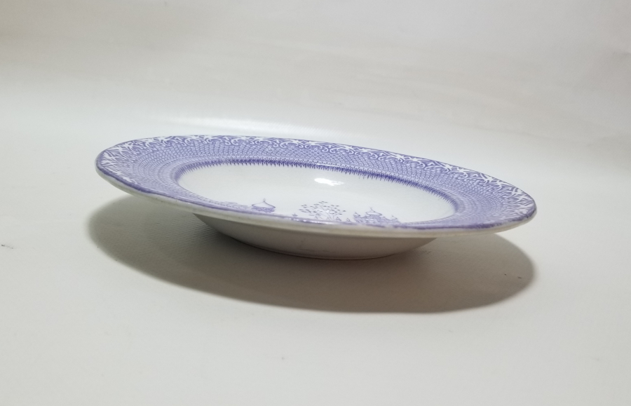 OSMANLI DÖNEMİ ORYANTALİST PORSELEN TABAK