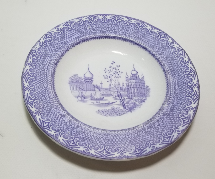 OSMANLI DÖNEMİ ORYANTALİST PORSELEN TABAK