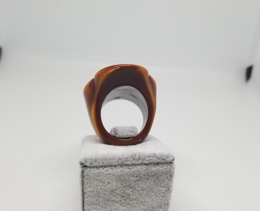 EL İŞİ ANTİKA KEMİK YÜZÜK