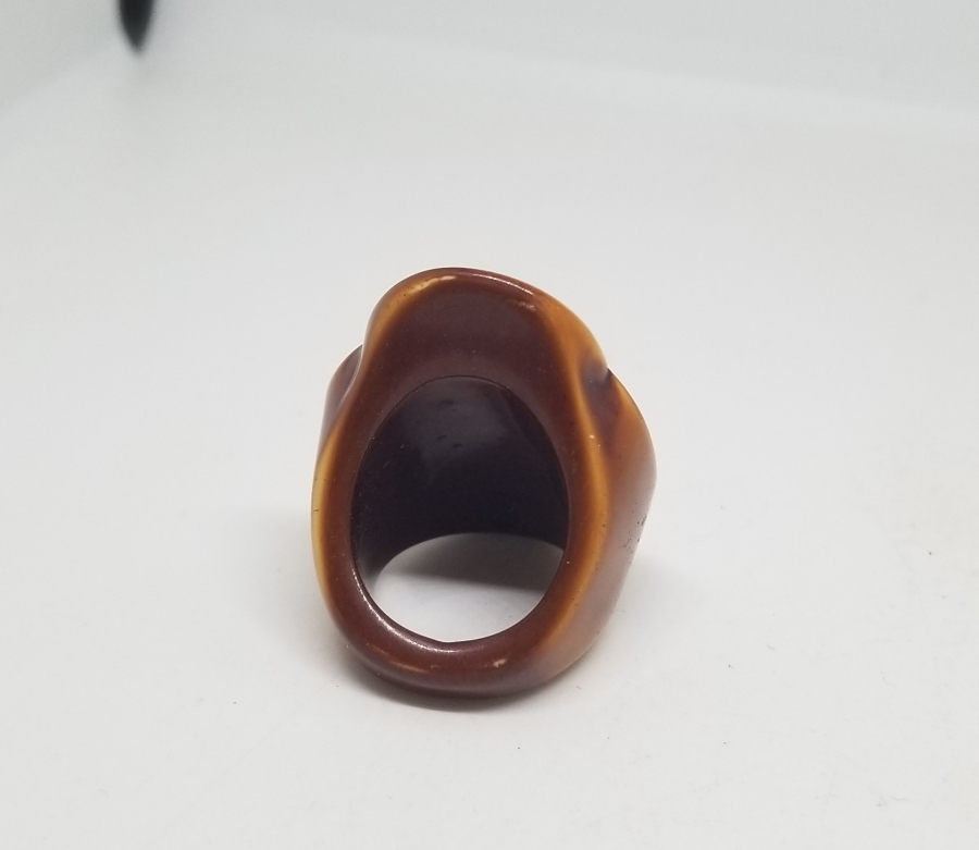 EL İŞİ ANTİKA KEMİK YÜZÜK