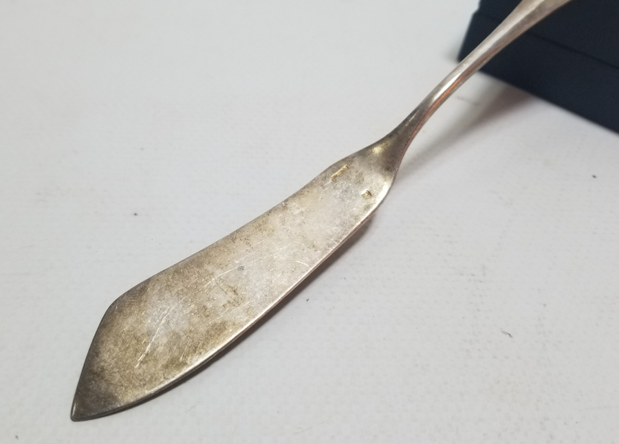 GÜMÜŞ KAPLAMA ANTİKA CHRISTOFLE SPATULA