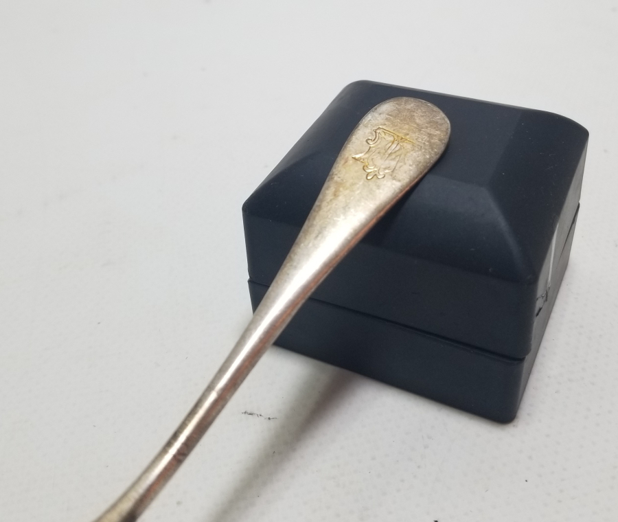 GÜMÜŞ KAPLAMA ANTİKA CHRISTOFLE SPATULA