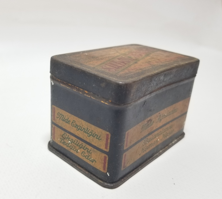 BÜYÜK BOY ANTİKA İLAÇ KUTUSU