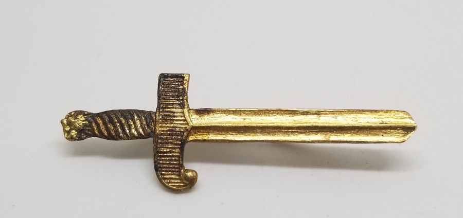 1. DÜNYA SAVAŞI DÖNEMİ ÜZERİ ALTIN VERMEYLİ İNGİLİZ SUBAY BRÖVESİ