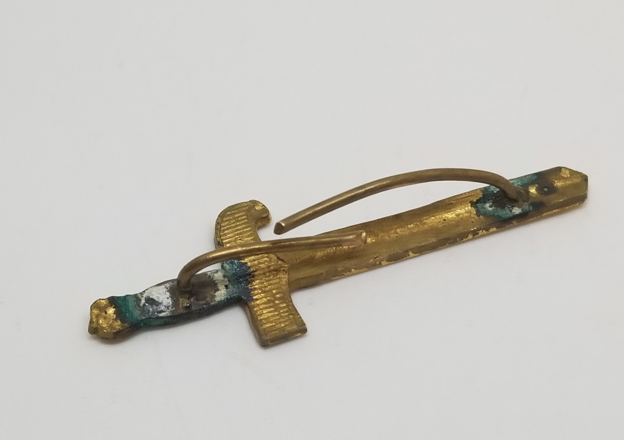 1. DÜNYA SAVAŞI DÖNEMİ ÜZERİ ALTIN VERMEYLİ İNGİLİZ SUBAY BRÖVESİ