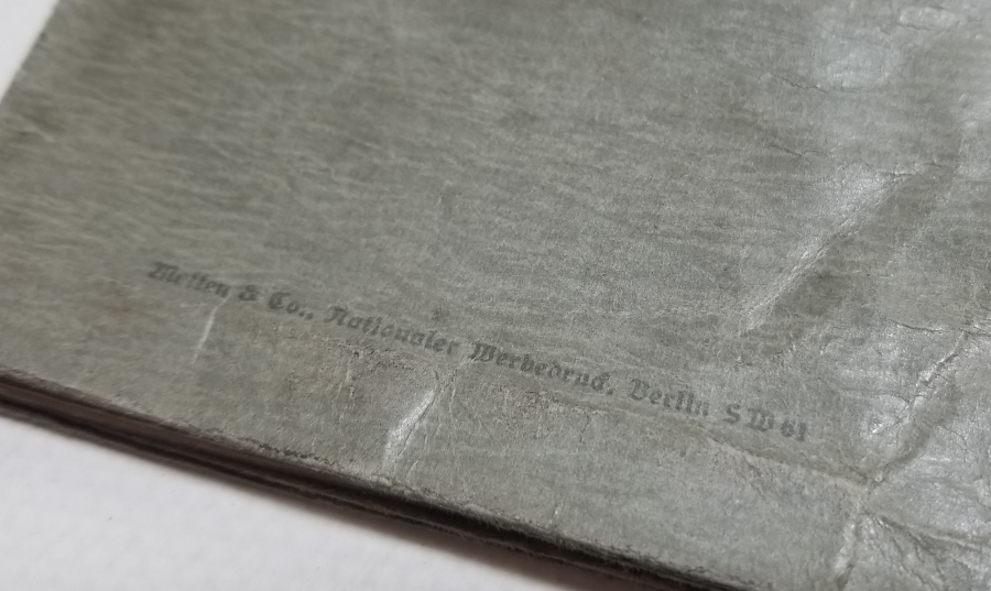 2. DÜNYA SAVAŞI DÖNEMİ ASKER KİMLİĞİ - ASKER KİMLİK DEFTERİ