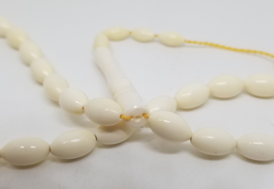 DEVE KEMİĞİNDEN YAPILMIŞ USTA İŞİ 33LÜK TESPİH