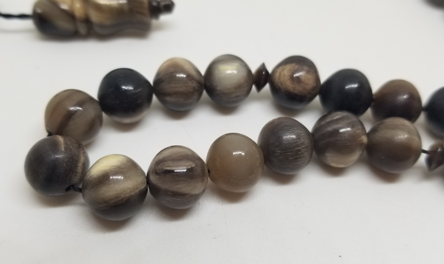 BUFALO BOYNUZUNDAN YAPILMIŞ USTA İŞİ 33LÜK TESPİH