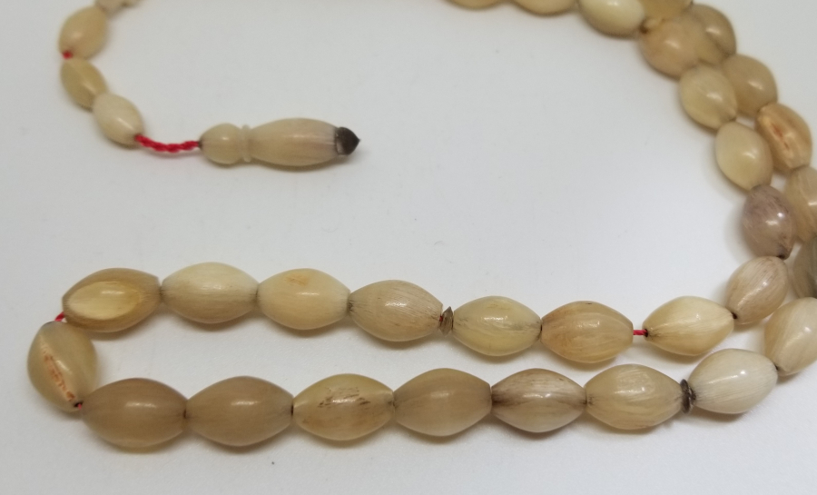 KOÇ BOYNUZUNDAN YAPILMIŞ USTA İŞİ 33LÜK TESPİH