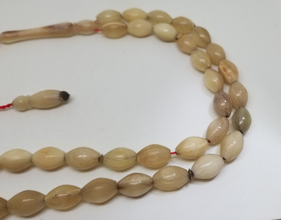 KOÇ BOYNUZUNDAN YAPILMIŞ USTA İŞİ 33LÜK TESPİH